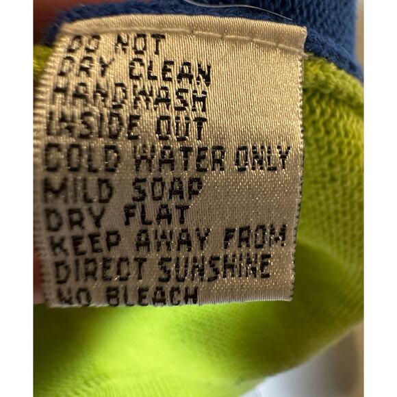 Vintage Jack B Quick Cardigan Sweater Flamingos & Palm Trees Short Sleeve ZipUp - Picture 11 of 16